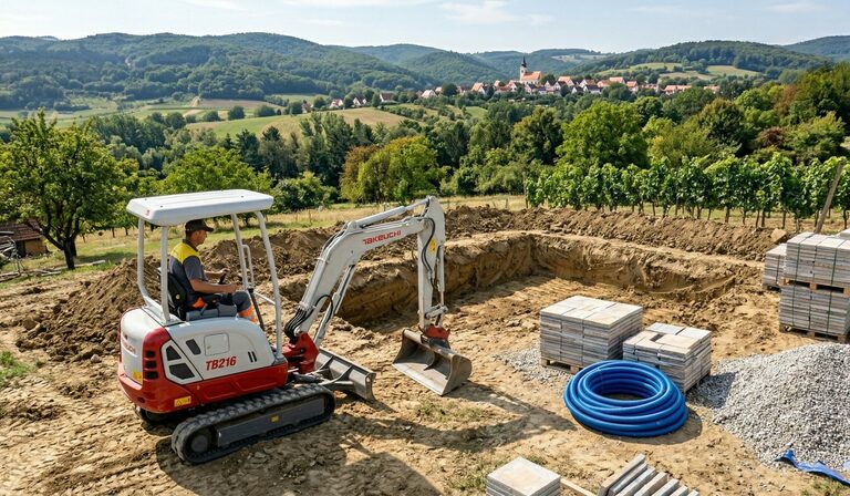Pool Baggerarbeiten in Sieghartskirchen – Checkliste für Ihr Schwimmbecken